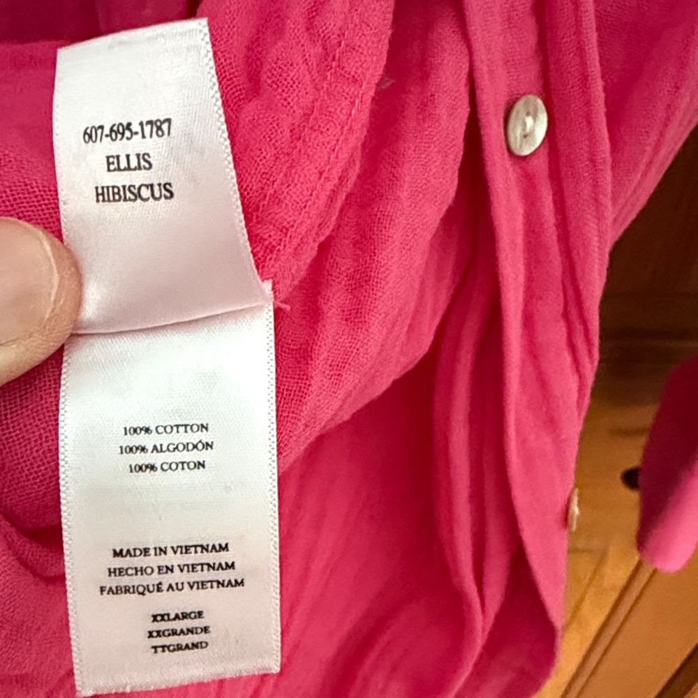Bright Ellis Lightweight Button-Up Shirt - Picture 4 of 4